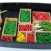 Les fruits et légumes de la barque à cornet des Hortillonnages d'Amiens