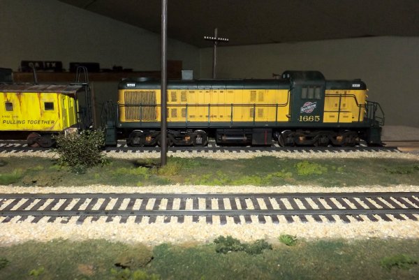Locomotive diesel - EMD GP7 - Burlington Northern, North Western