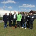 M. Allard, Maire adjoint délégué aux sports et les Présidents (es) des clubs participants