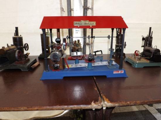 Machine à vapeur Wilesco-Werkstatt