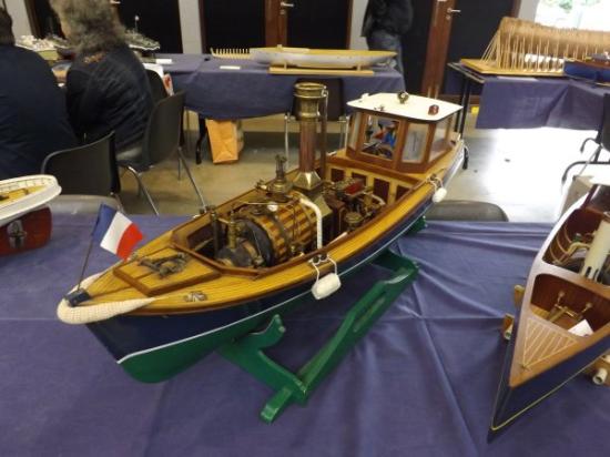 Maquette à vapeur 