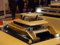 Maquette d'un catamaran de luxe