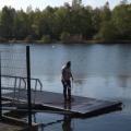 Nettoyage du ponton
