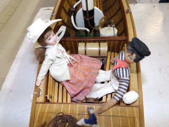 Personnages de la chaloupe 