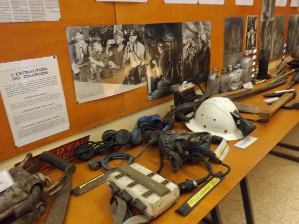 Quelques accessoires des mineurs