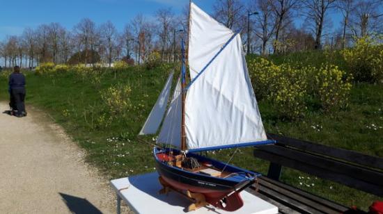 Sloop coquiller de la Rade de Brest construit en 1936