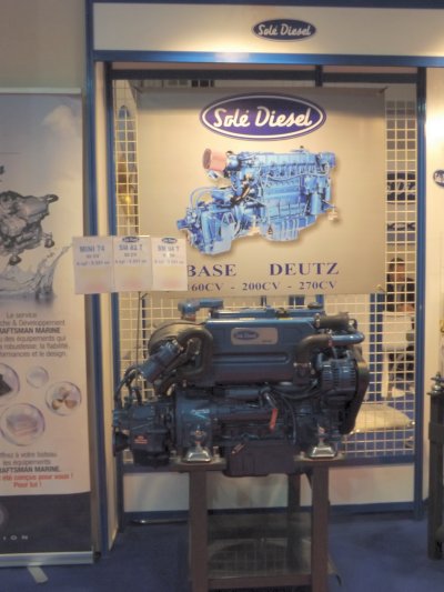 Stand de la Société Solé Diesel