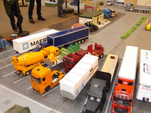 Stand des camions RC