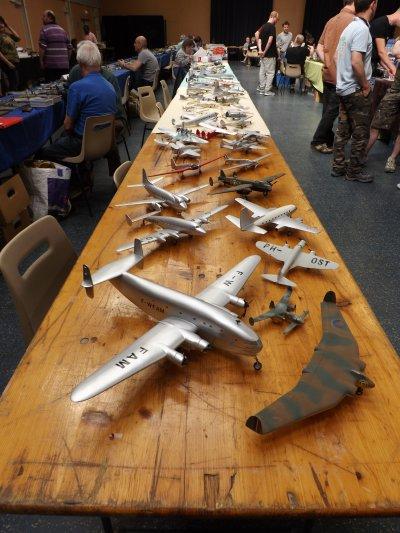 Une partie des avions des 