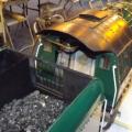 Une partie du tender et de la cabine de la Mikado 141 R420