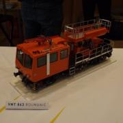 Véhicule ferroviaire de maintenance une VMT 863 (Roumanie)