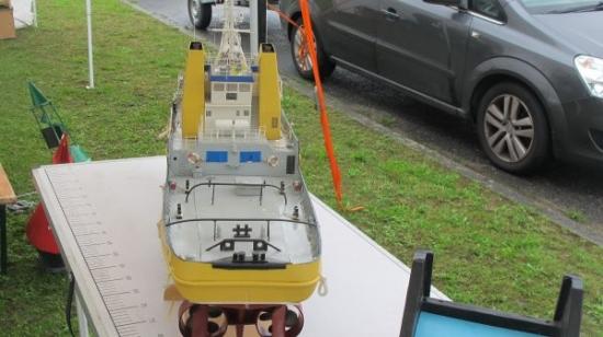 Vue arriere du Happy Hunter