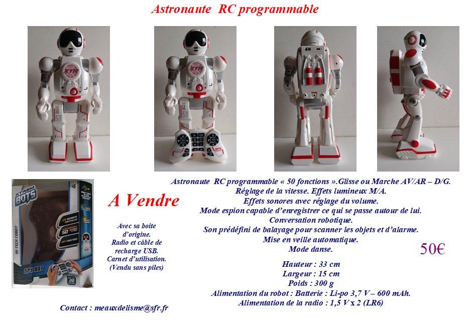 Astronaute rc programmable
